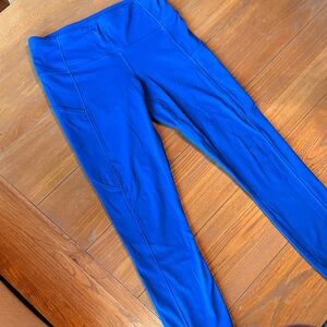 Like new Royal Blue leggings